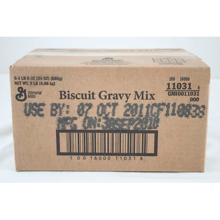 GENERAL MILLS General Mills Gravy Mix Biscuit 1.5lbs, PK6 16000-11031